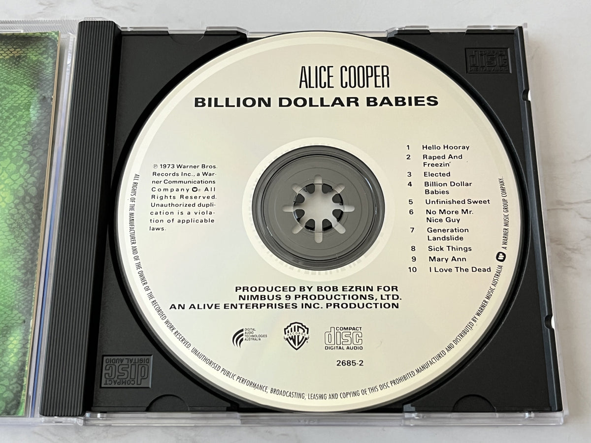 Alice Cooper – Billion Dollar Babies [AUSTRALIA PRESS]