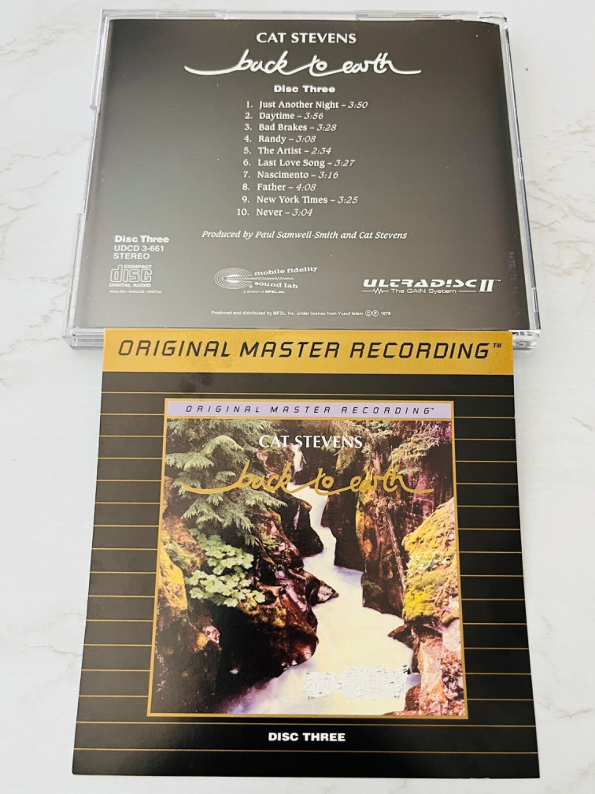Cat Stevens – Three (MFSL, 24KT Gold, Numbered, Box Set)