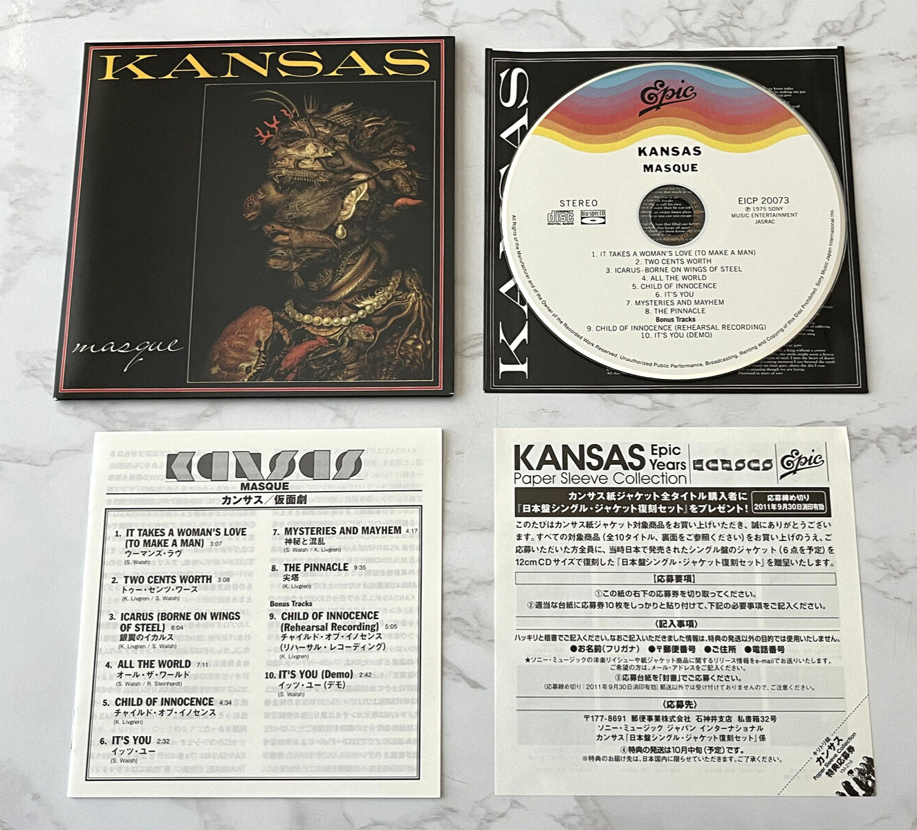 Kansas – Masque (Promo) (2011)