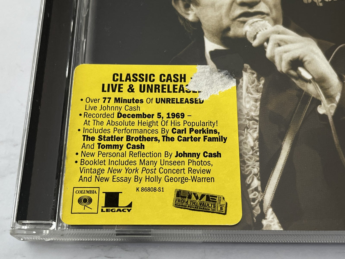Johnny Cash – At Madison Square Garden (2002) [ORIGINAL USA PRESS]
