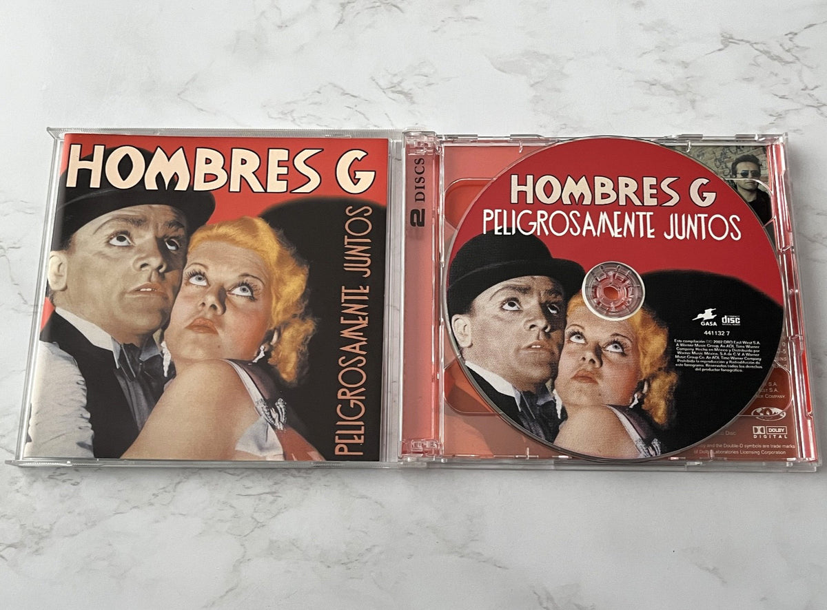 Hombres G – Peligrosamente Juntos (CD/DVD) (2002) [ORIGINAL MEXICO PRESS]