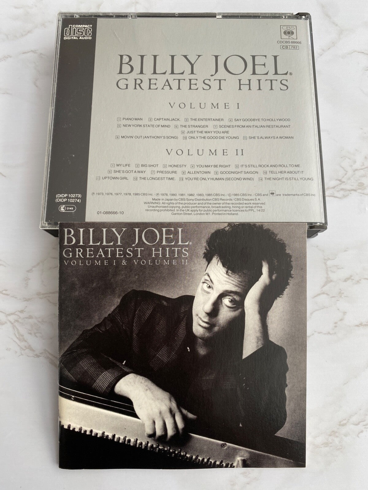 Billy Joel – Greatest Hits Vol. 1 & Vol. 2 [DADC PRESS]