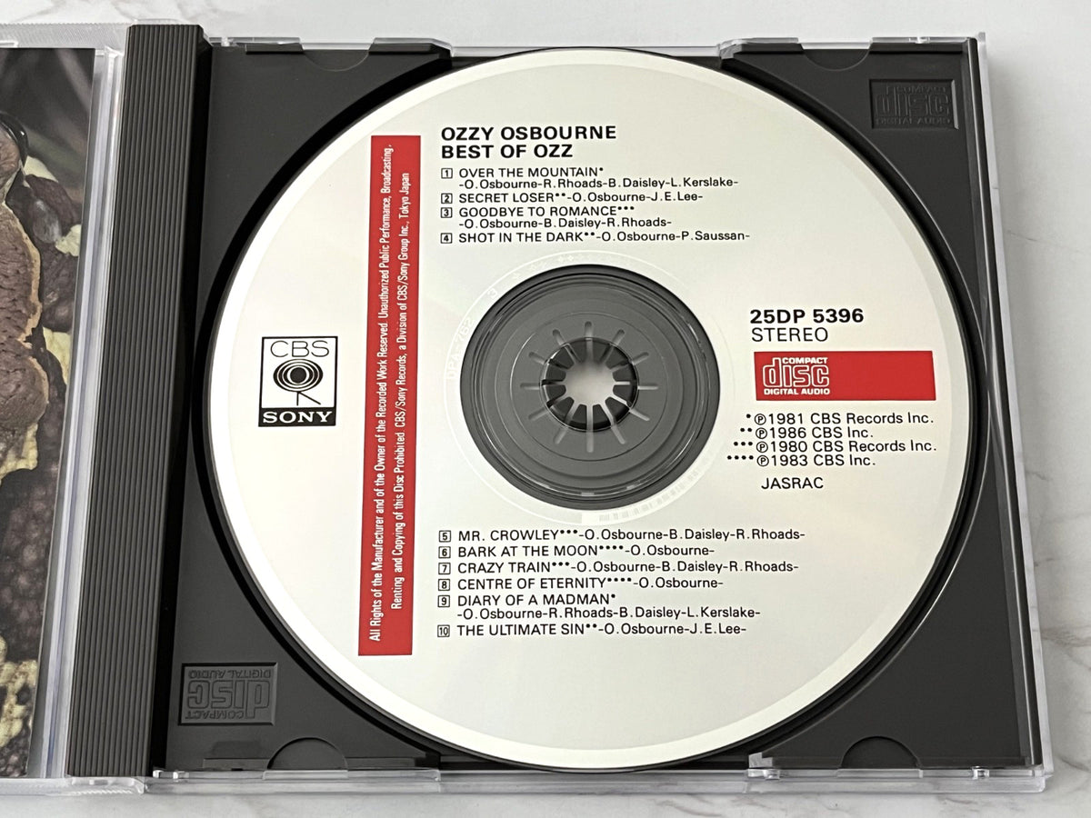 Ozzy Osbourne – Best Of Ozz (1989) [JAPAN TARGET ERA]