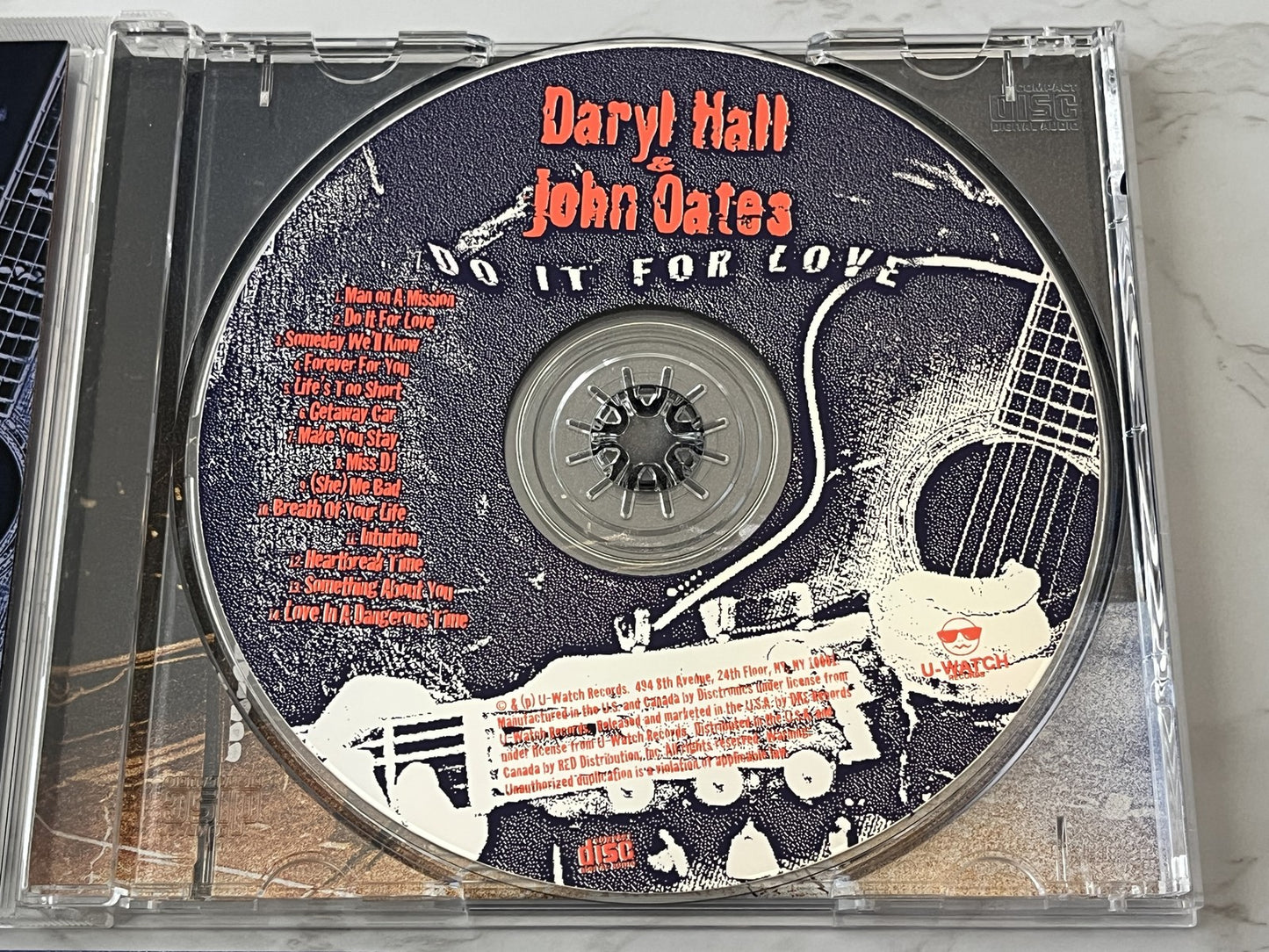 Daryl Hall & John Oates – Daryl Hall John Oates Do It For Love (2003) [ORIGINAL USA PRESS]