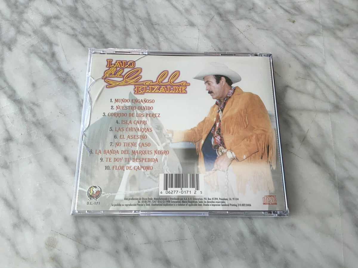 Lalo Elizalde – El Gallo Mundo Engañoso (1998) [ORIGINAL USA PRESS]
