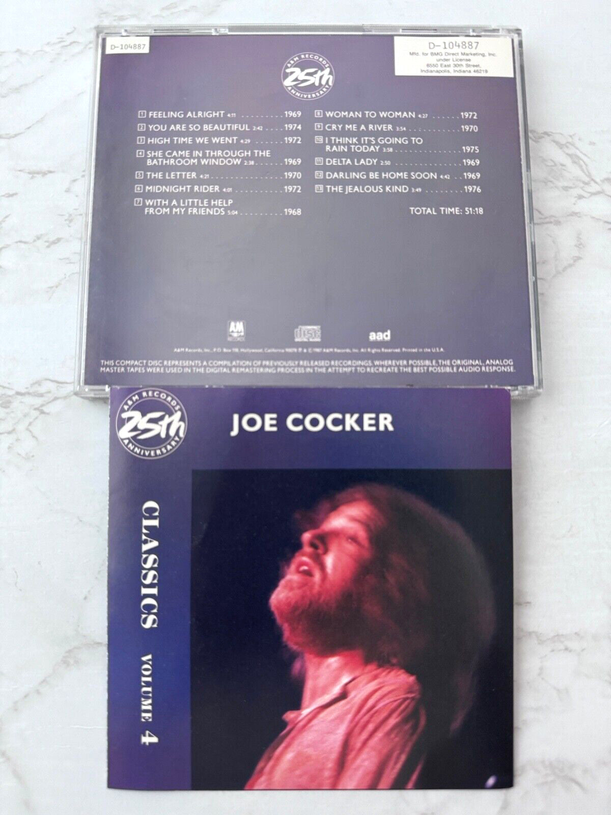 Joe Cocker – Classics Volume 4 (1987) [ORIGINAL USA PRESS]