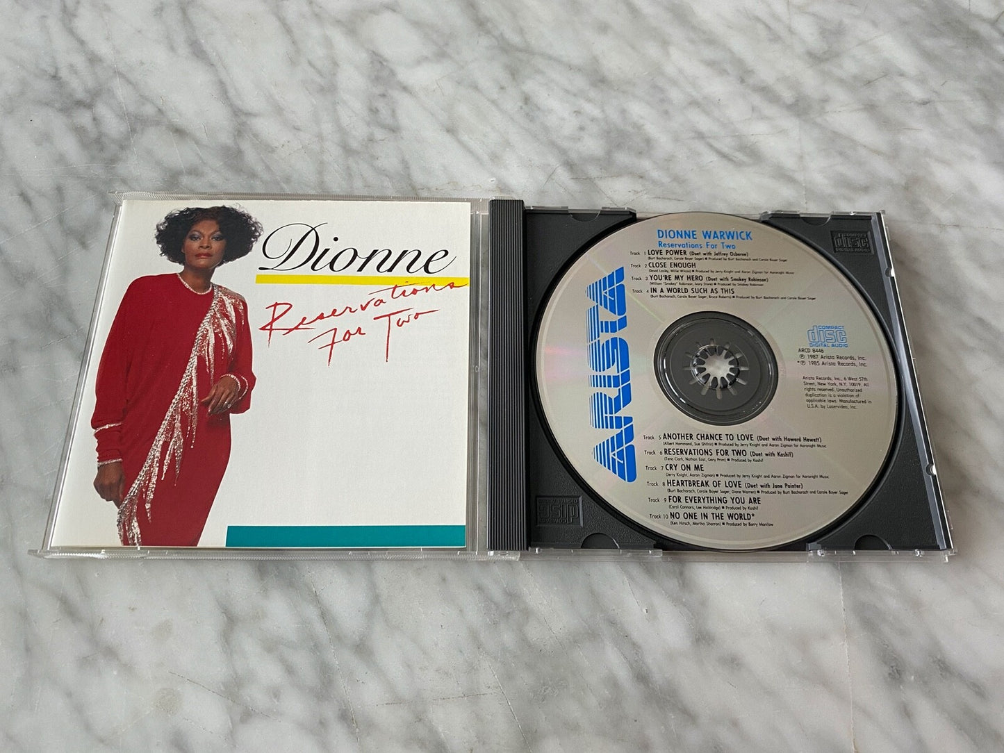 Dionne Warwick – Reservations For Two