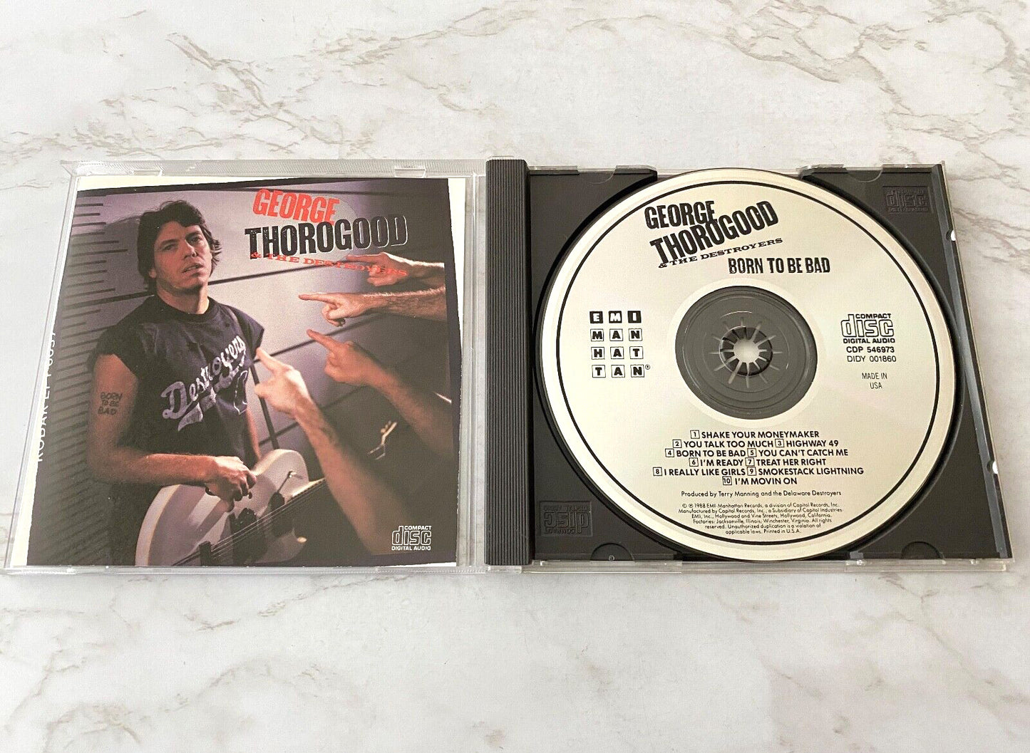 George Thorogood – Born To Be Bad [DADC PRESS]