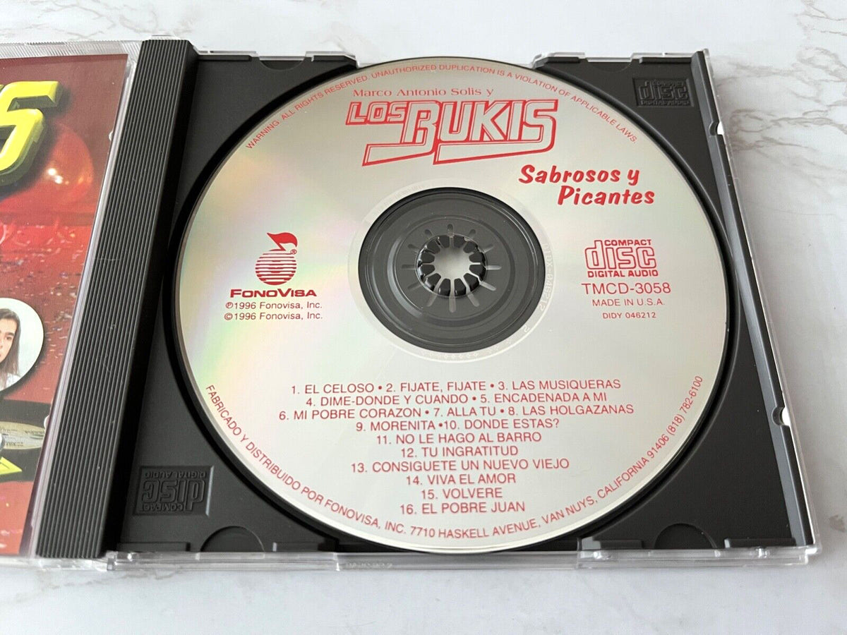Los Bukis, Marco Antonio Solis – Y Los Bukis Sabrosos Y Picantes (1996)