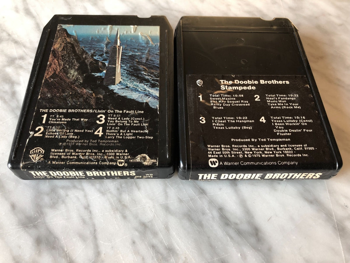 The Doobie Brothers – Livin On The Fault Line & Stampede 2 Tape Lot