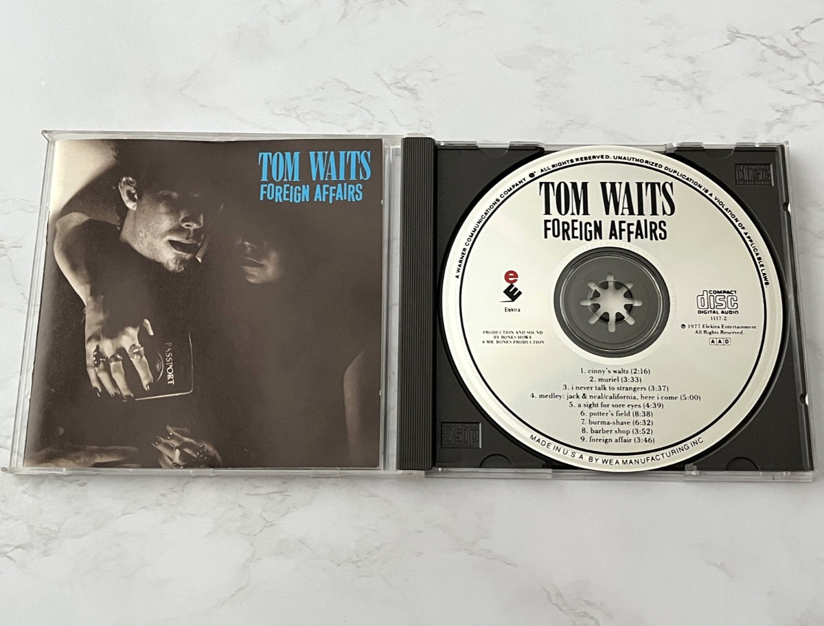 Tom Waits – Foreign Affairs (1990) [ORIGINAL USA PRESS]