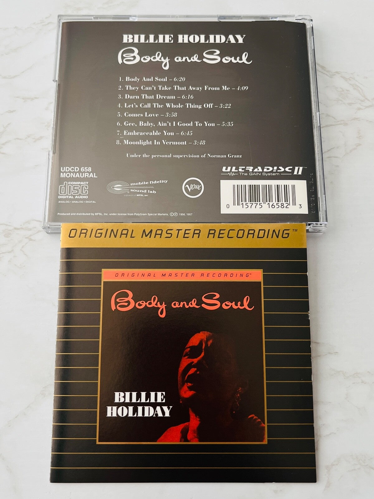 Billie Holiday – Body And Soul (MFSL, 24KT Gold, Numbered) (1996)