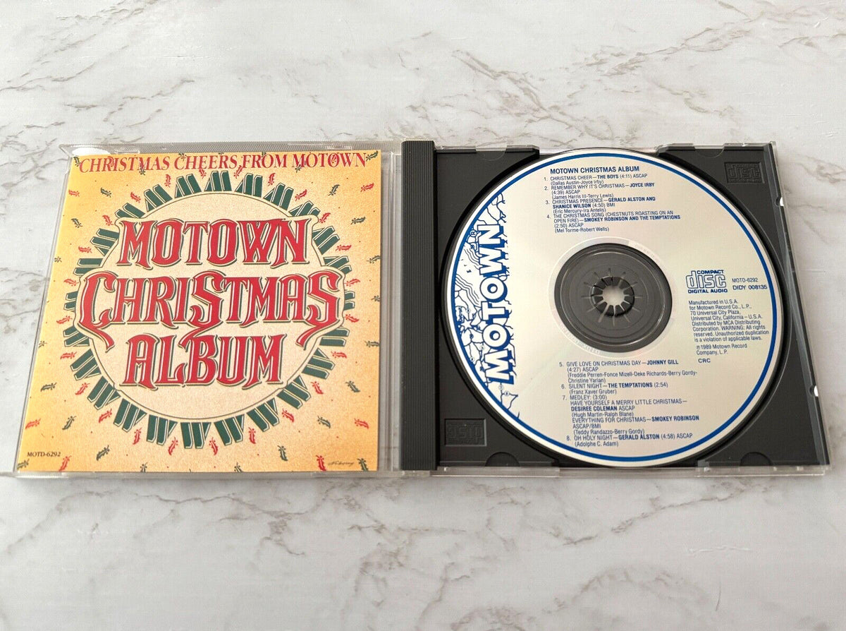 Smokey Robinson, The Temptations, Various – Motown Christmas Album