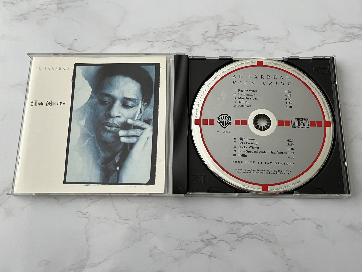 Al Jarreau – High Crime (1984) [W GERMANY TARGET]