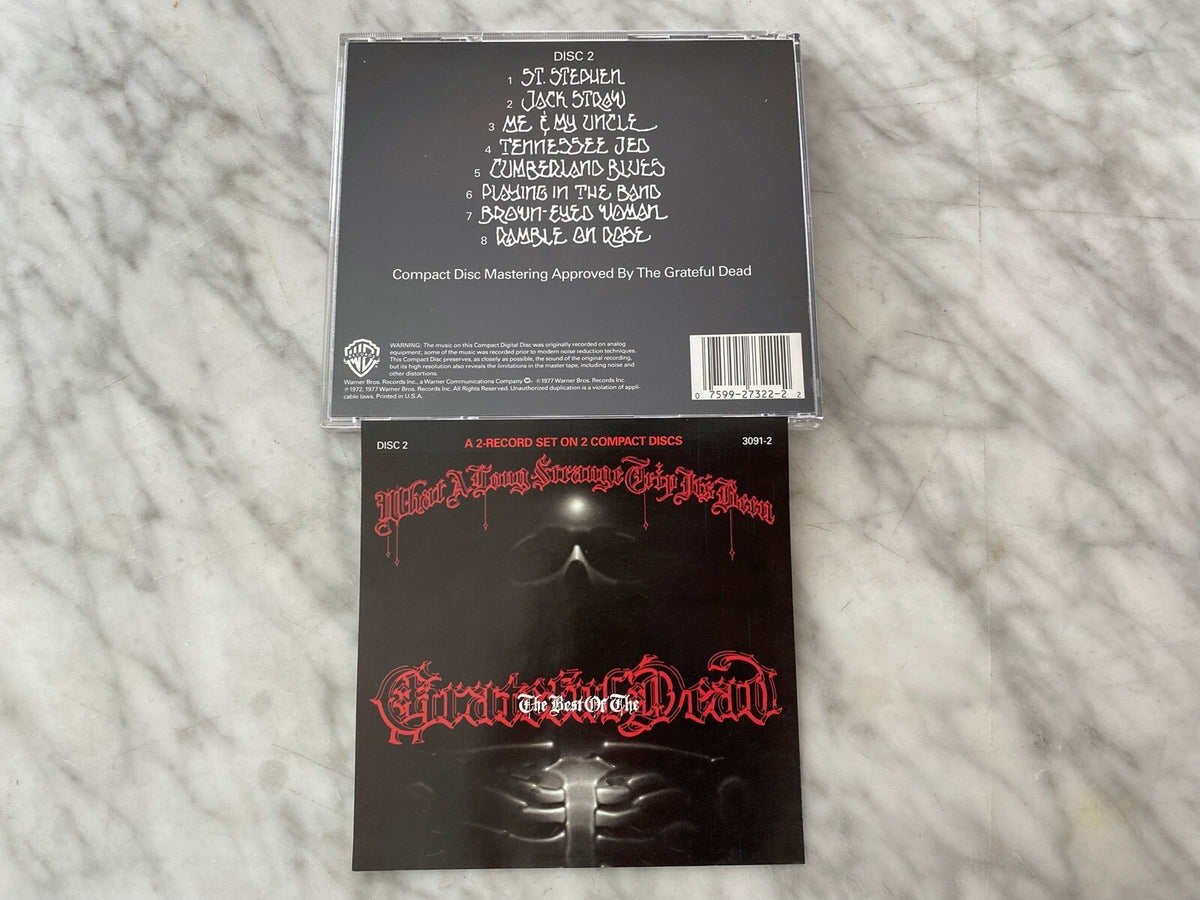 Grateful Dead – What A Long Strange Trip It's Been Best Of (1989) [ORIGINAL USA PRESS]