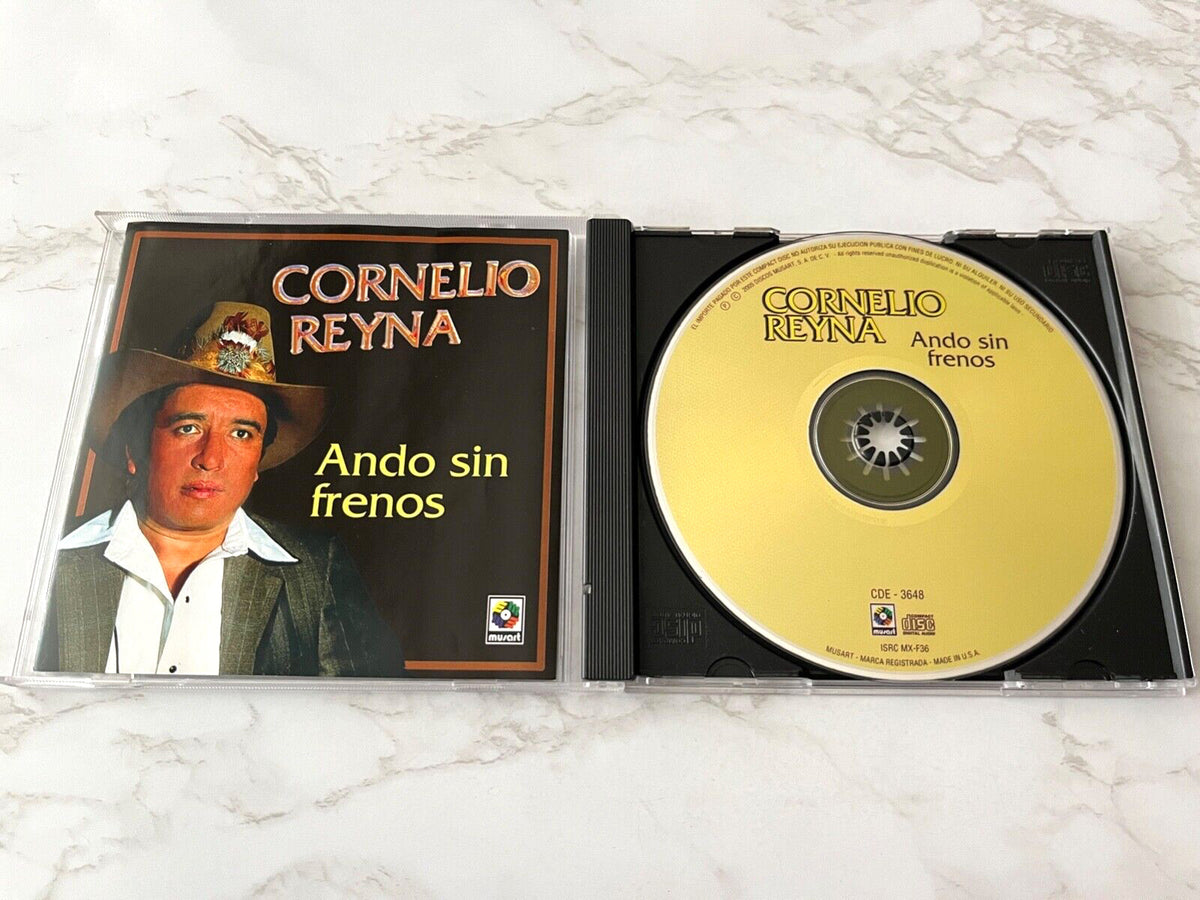 Cornelio Reyna – Ando Sin Frenos (2005) [ORIGINAL USA PRESS]
