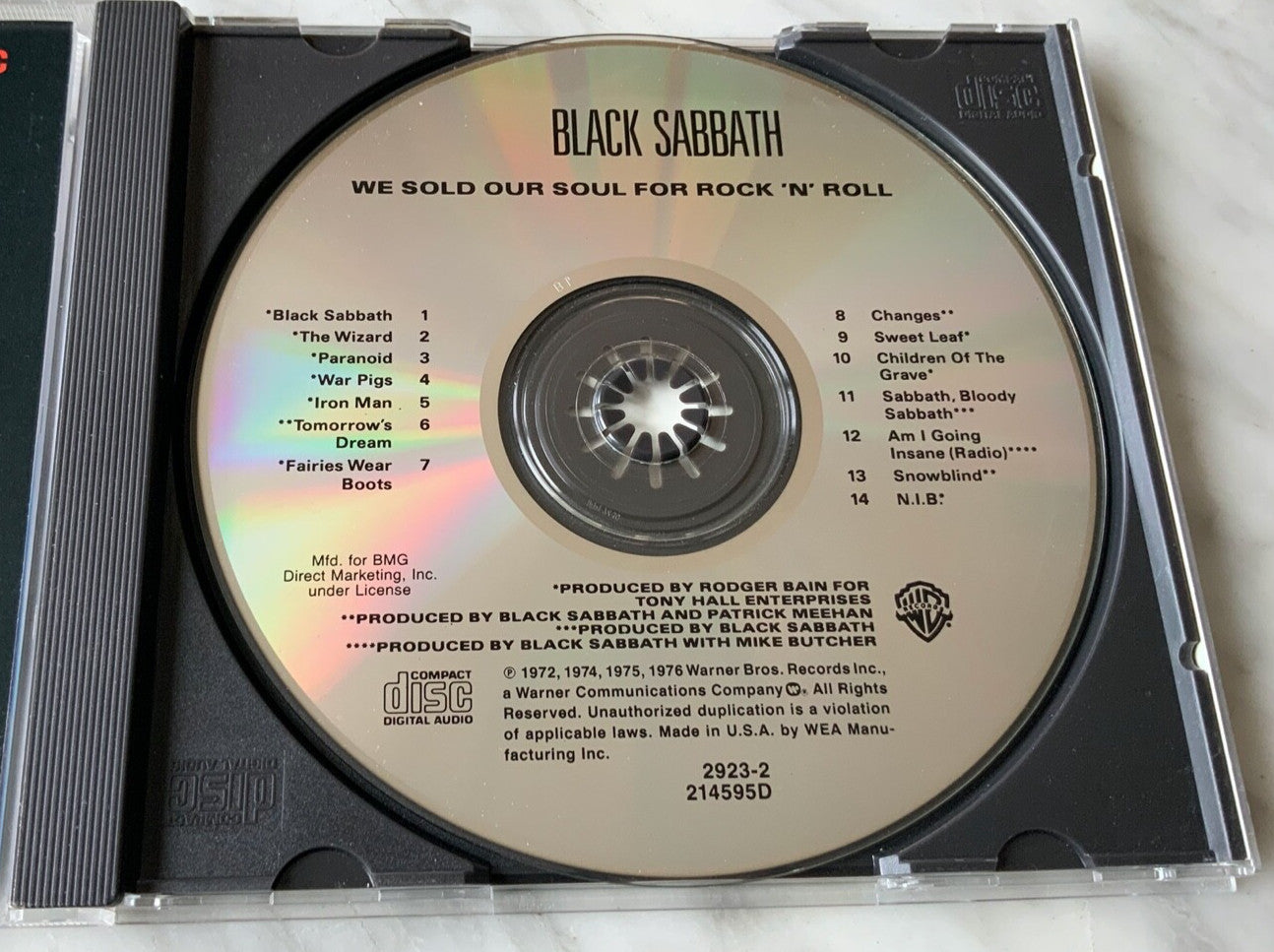 Black Sabbath – We Sold Our Soul For Rock N Roll
