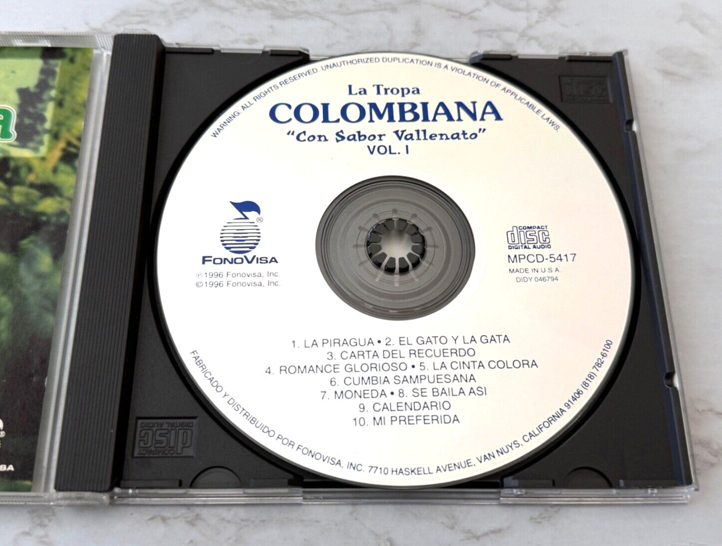 La Tropa Colombiana – Con Sabor Ballenato Vol. I (1996) [ORIGINAL USA PRESS]