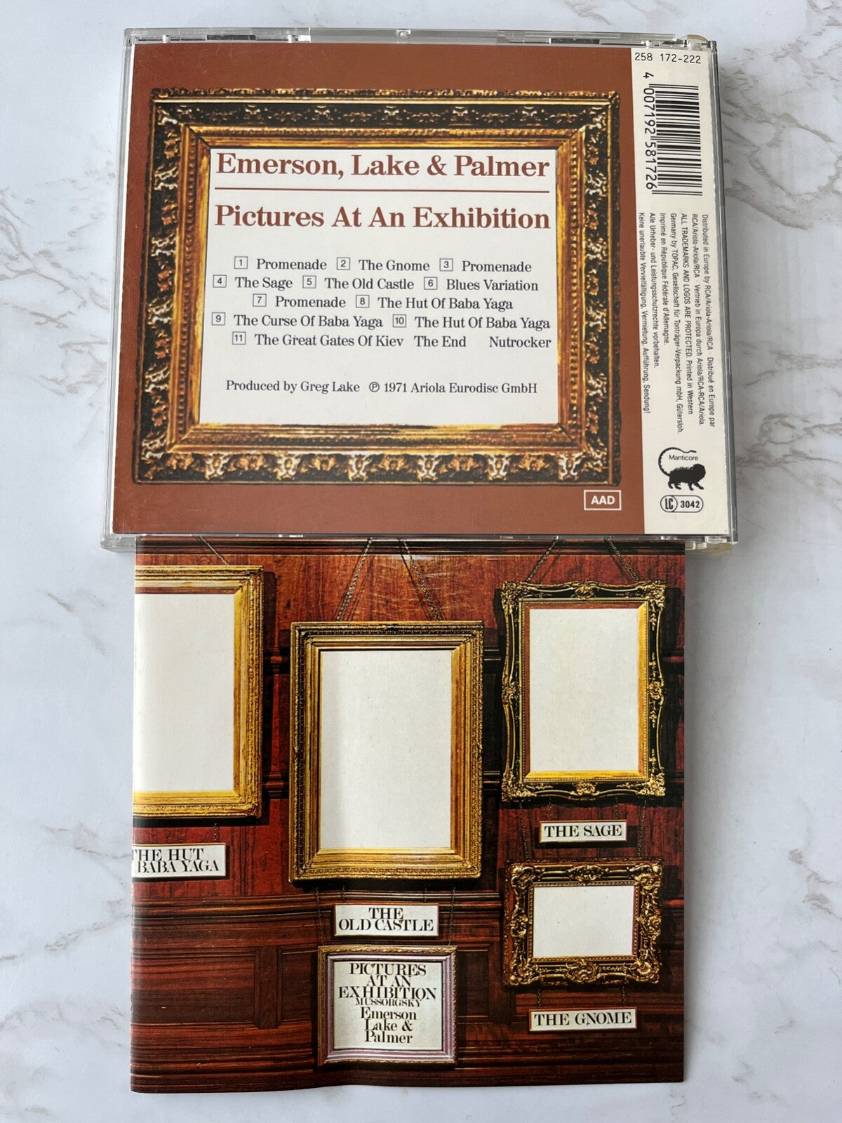 Emerson Lake & Palmer – Pictures At An Exhibition (1987) [W GERMANY TARGET ERA]