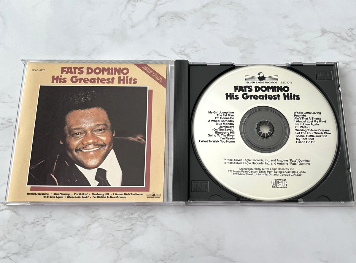 Fats Domino – His Greatest Hits (1986) [ORIGINAL USA PRESS]