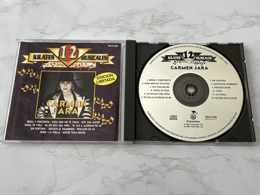 Carmen Jara – 12 Kilates Musicales (1997) [ORIGINAL USA PRESS]