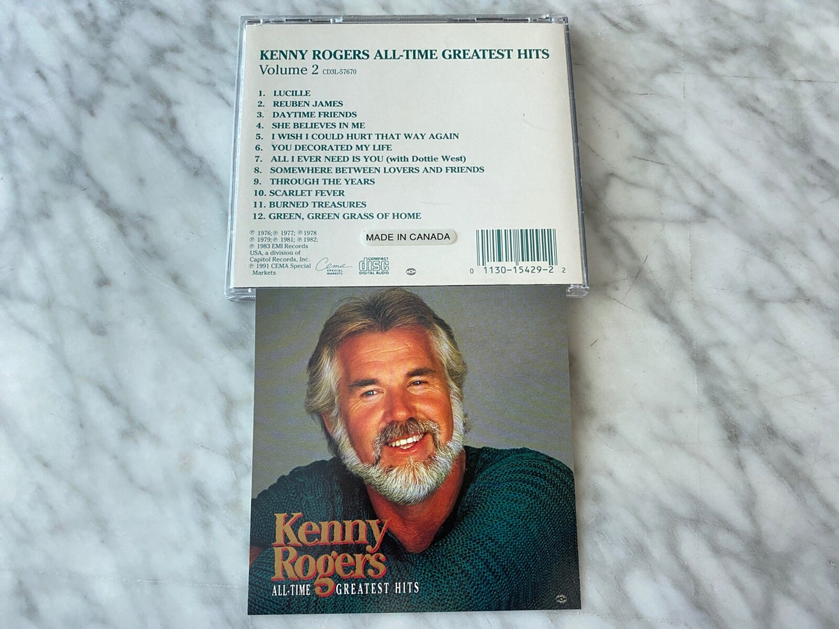 Kenny Rogers – All Time Greatest Hits Volume 2 (1991) [CANADA PRESS]