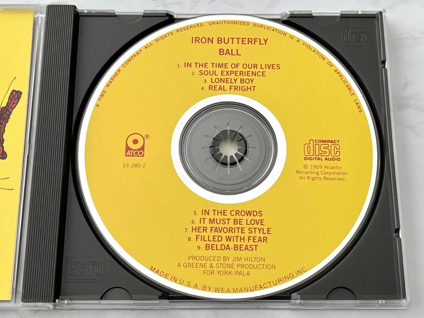 Iron Butterfly – Ball (1989) [ORIGINAL USA PRESS]