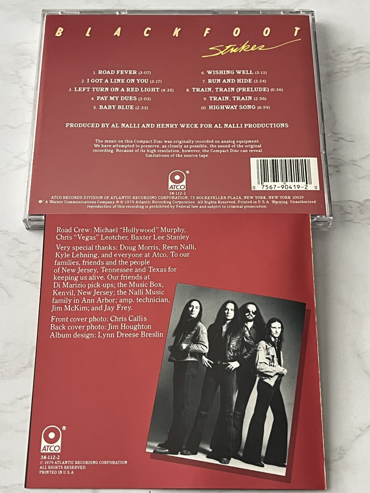Blackfoot – Strikes (1990) [ORIGINAL USA PRESS]