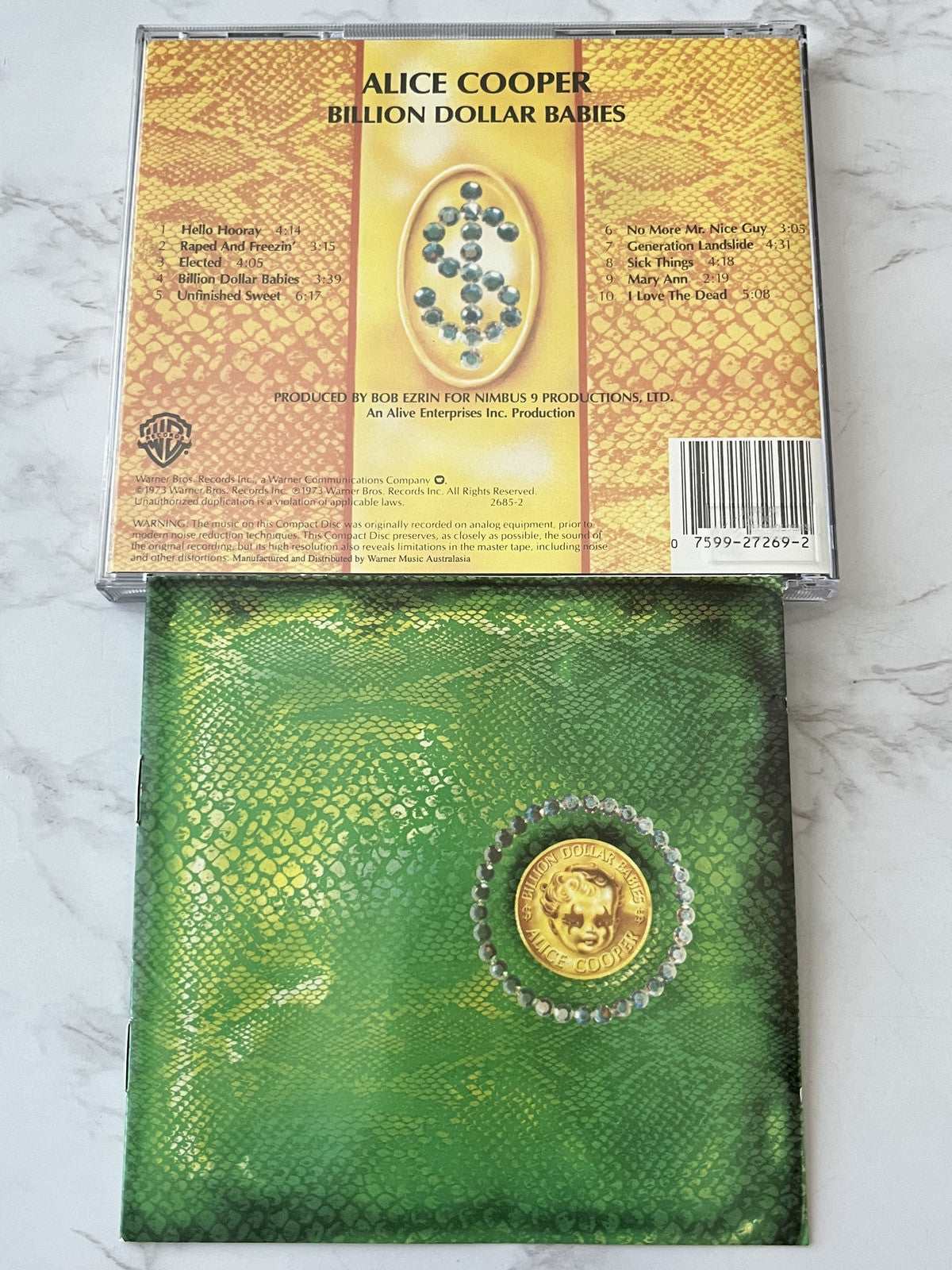 Alice Cooper – Billion Dollar Babies [AUSTRALIA PRESS]