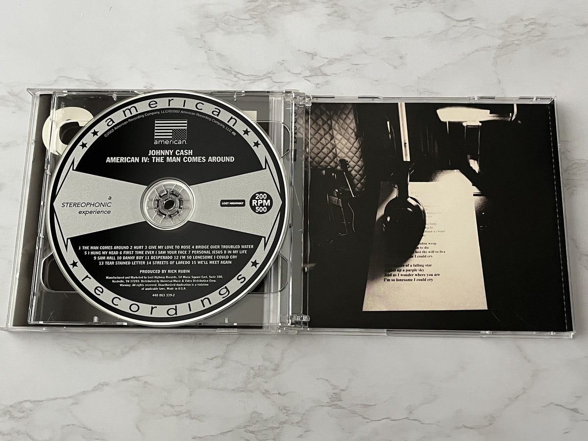 Johnny Cash – American IV The Man Comes Around (CD/DVD) (2003) [ORIGINAL USA PRESS]