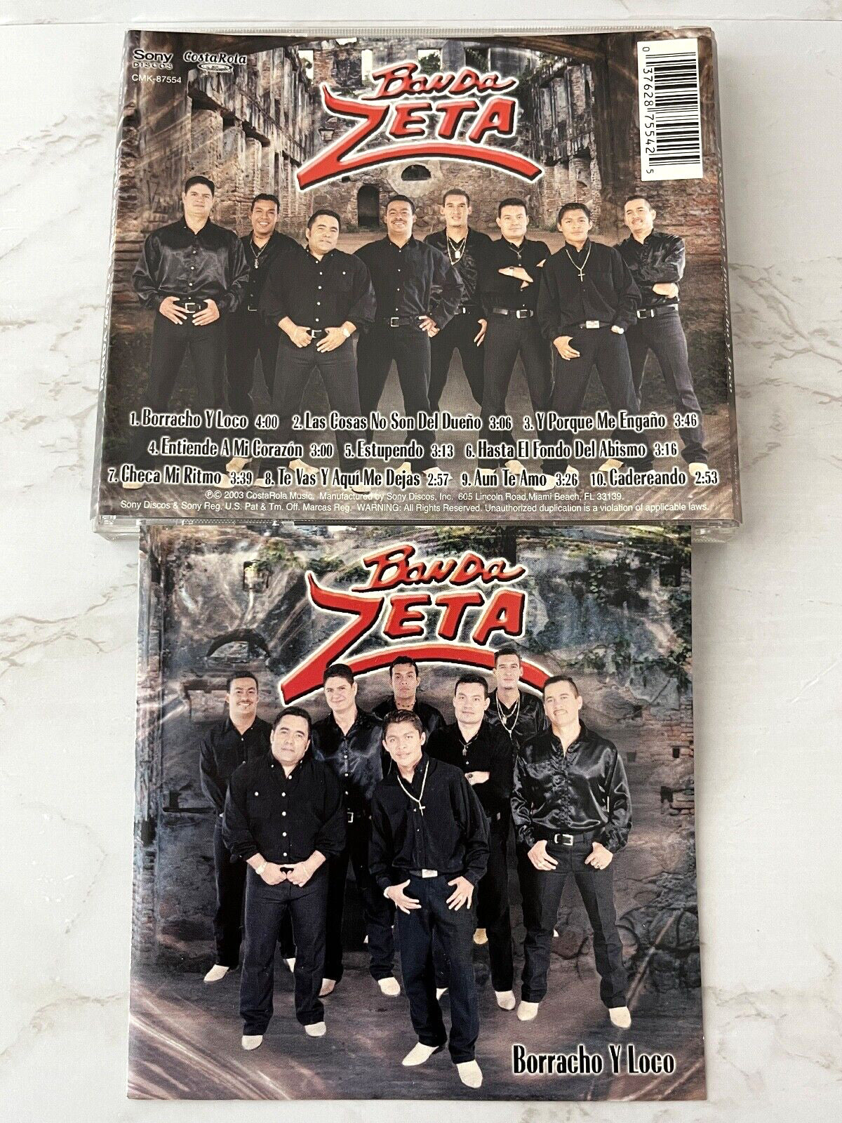 Banda Zeta – Borracho Y Loco (2003) [ORIGINAL USA PRESS]