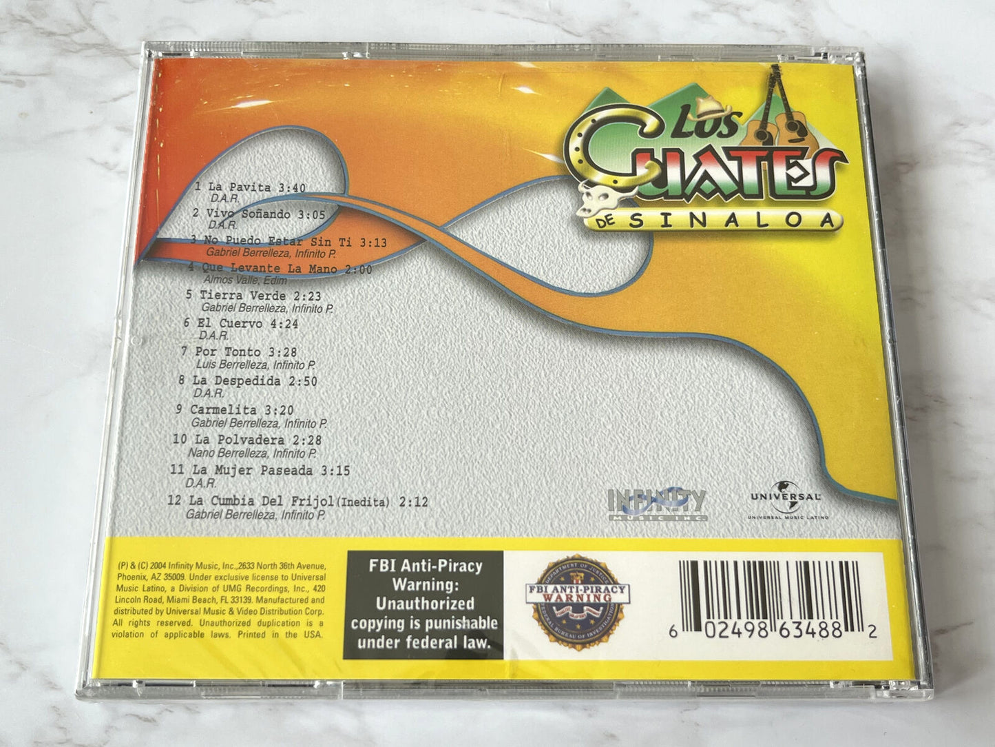 Los cuates de Sinaloa – 12 Exitazos (2004)