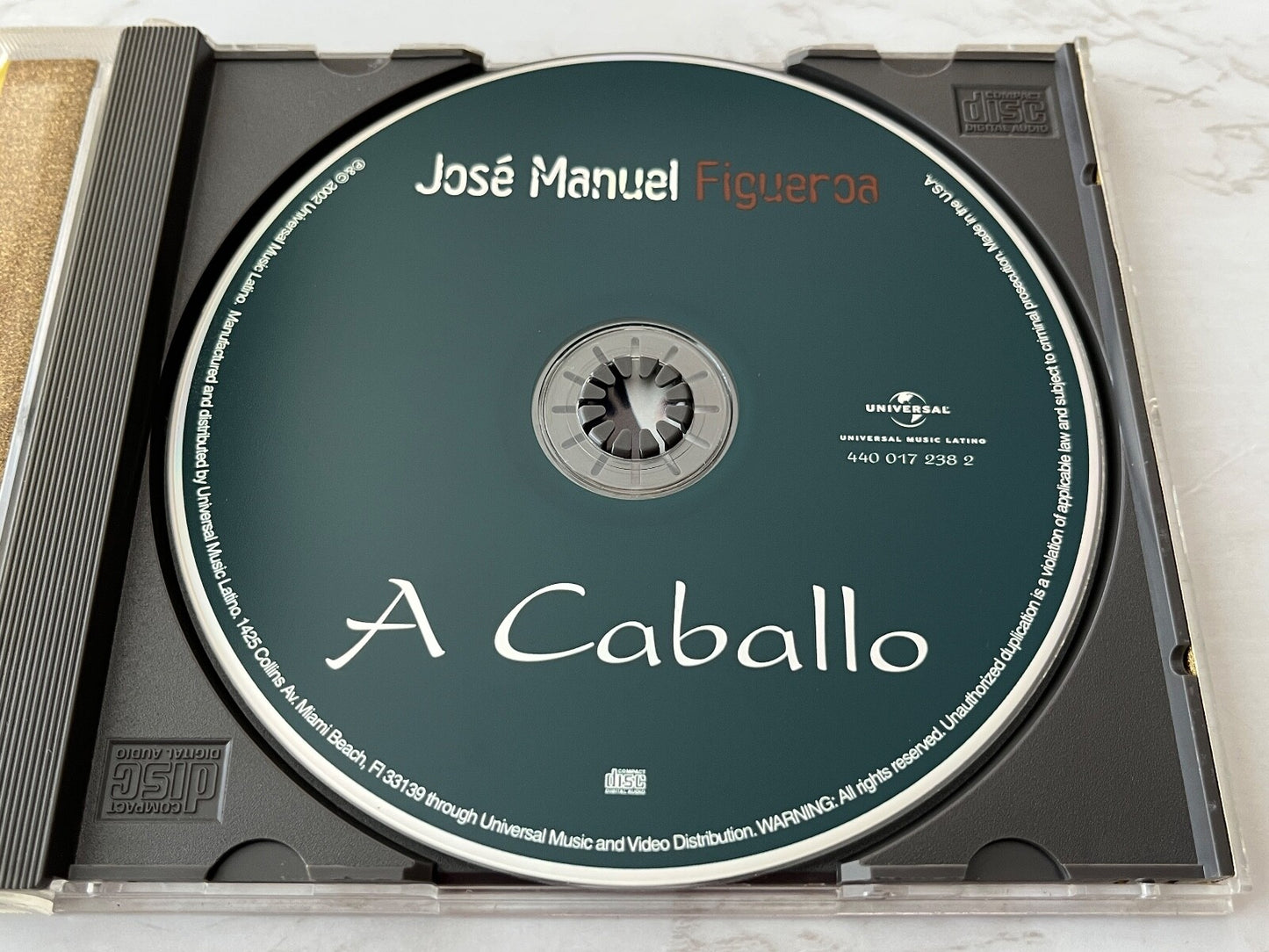 Jose Manuel Figueroa – A Caballo (2002) [ORIGINAL USA PRESS]