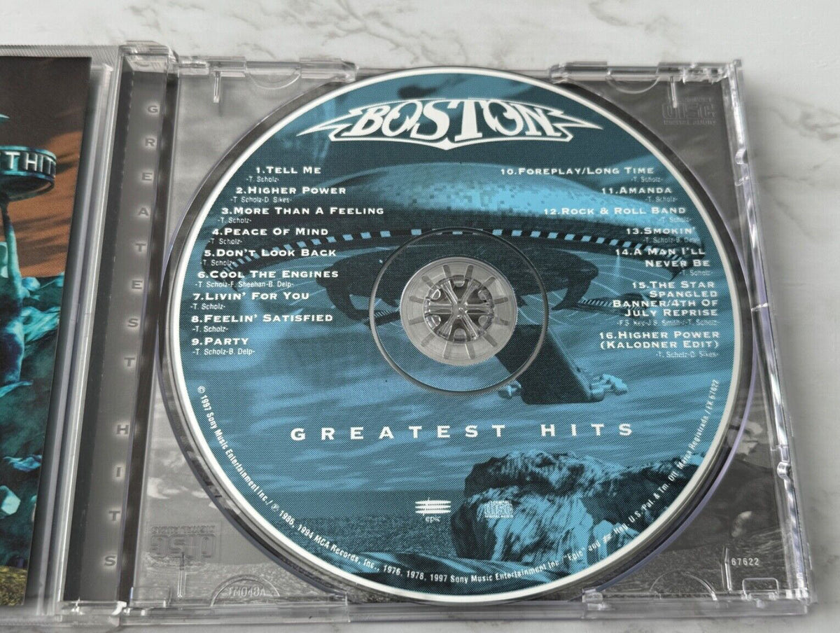Boston – Greatest Hits (1997) [ORIGINAL USA PRESS]