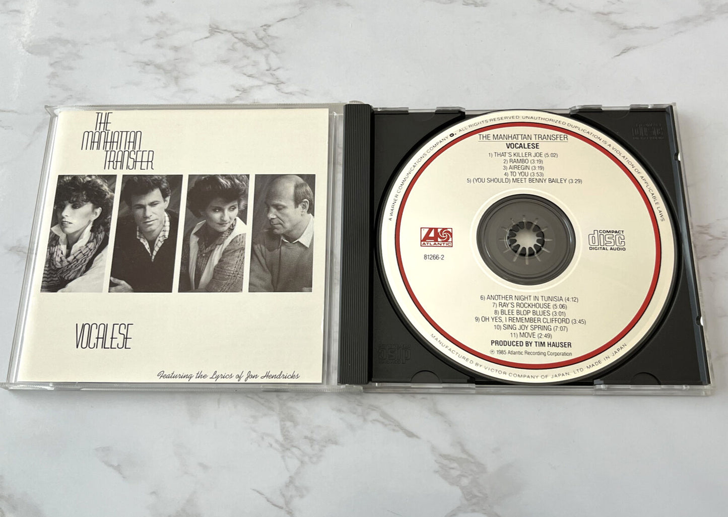 The Manhattan Transfer – Vocalese (1985) [JAPAN TARGET ERA]