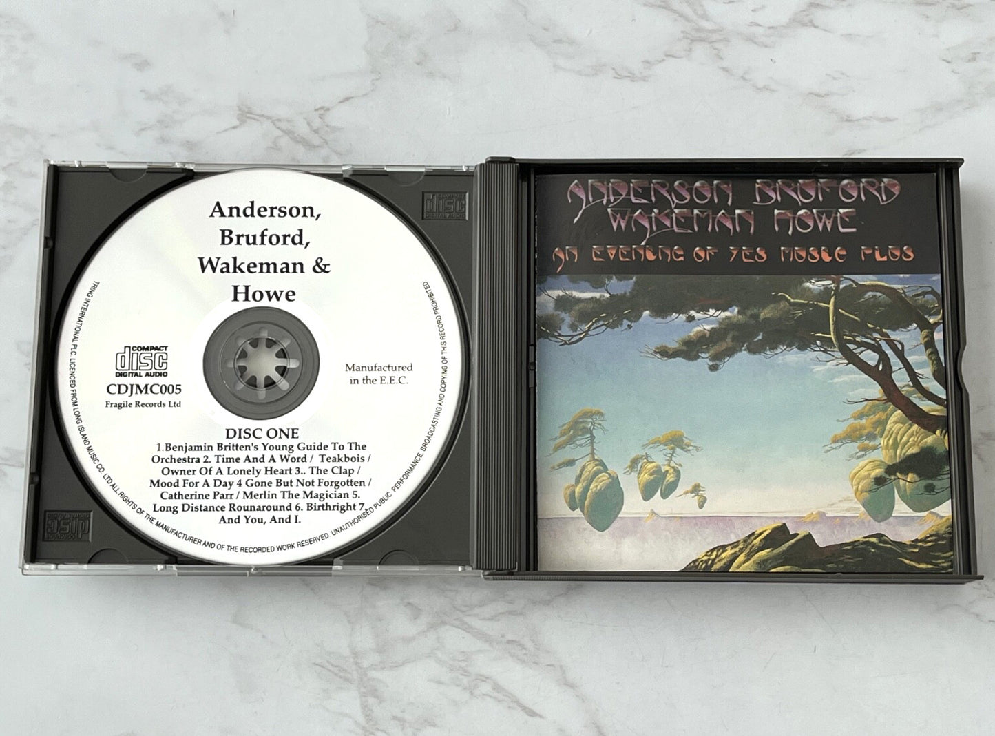 Anderson Bruford Wakeman Howe – Anderson, Bruford, Wakeman & Howe An Evening Of Yes Music Plus (1993) [UK PRESS]