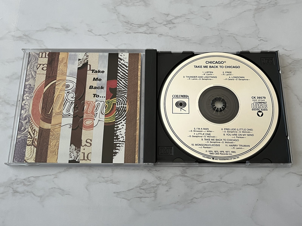 Chicago – Take Me Back to Chicago [ORIGINAL USA PRESS]