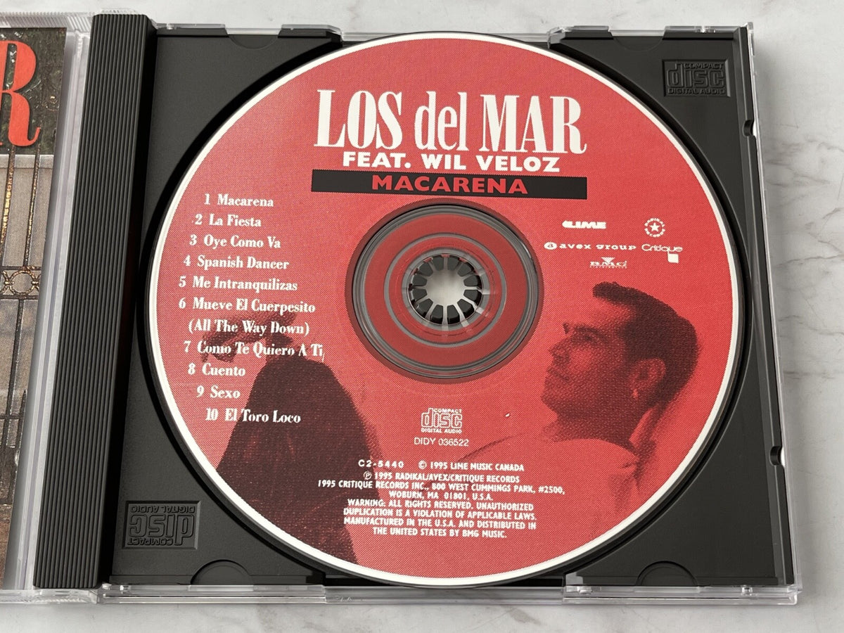 Los Del Mar – Feat. Wil Veloz Macarena (1995) [ORIGINAL USA PRESS]