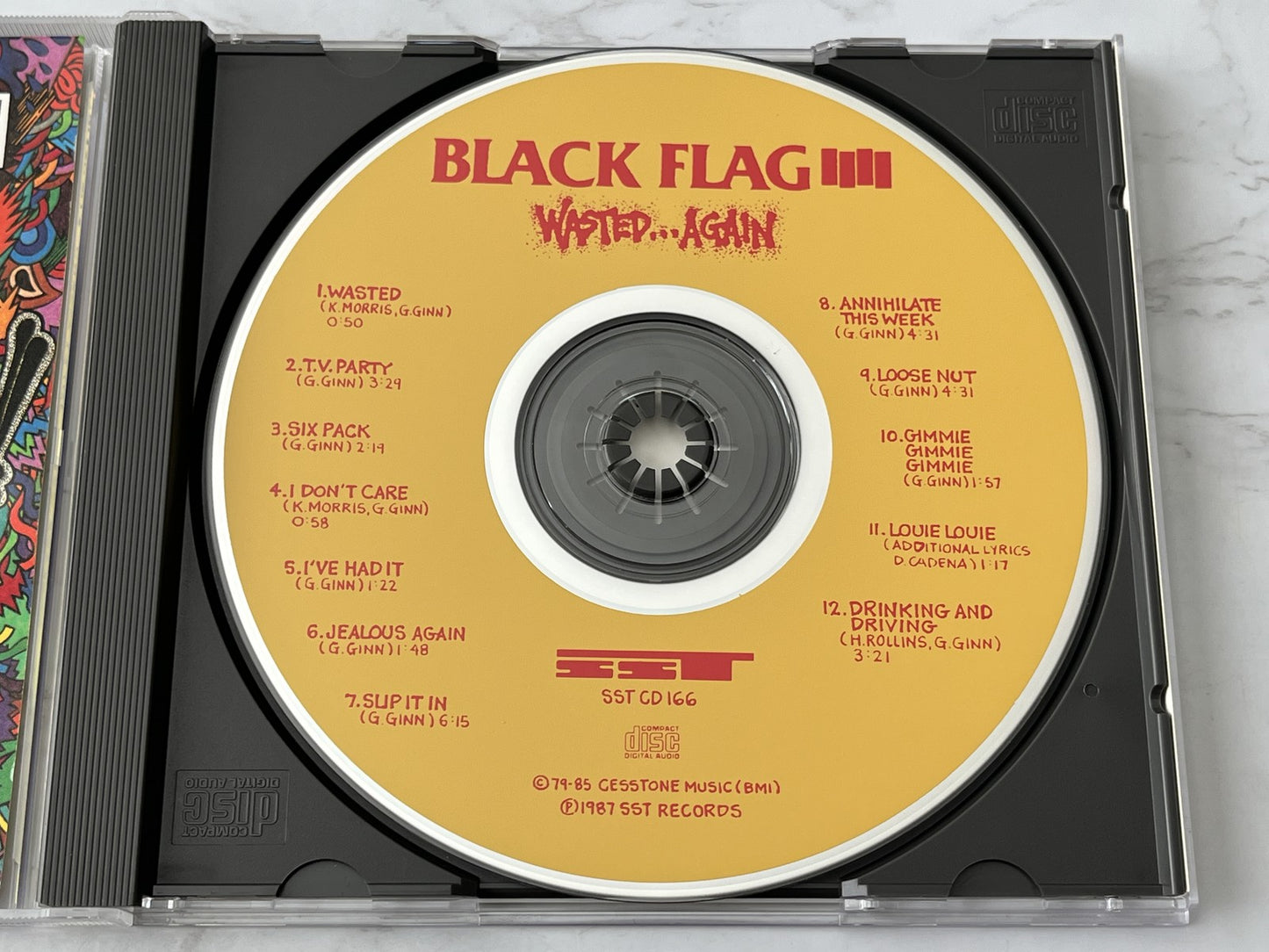 Black Flag – Wasted Again [JVC PRESS]