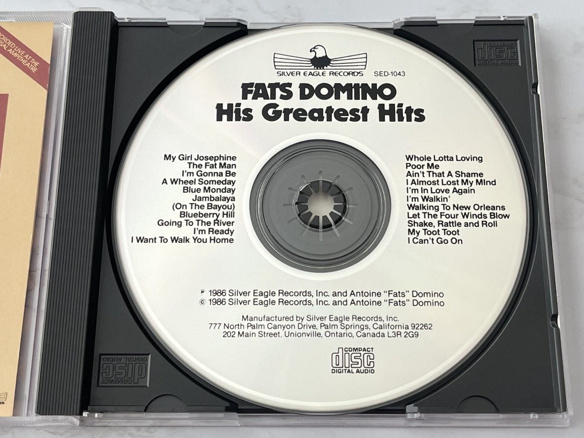 Fats Domino – His Greatest Hits (1986) [ORIGINAL USA PRESS]