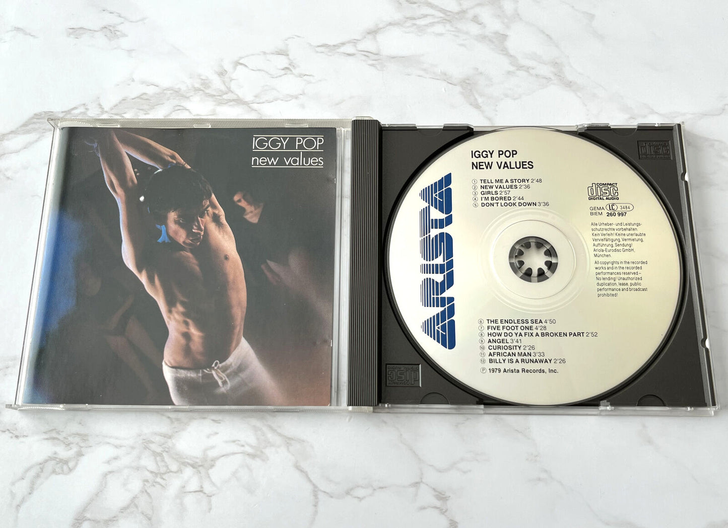 Iggy Pop – New Values (1990) [W GERMANY TARGET ERA]
