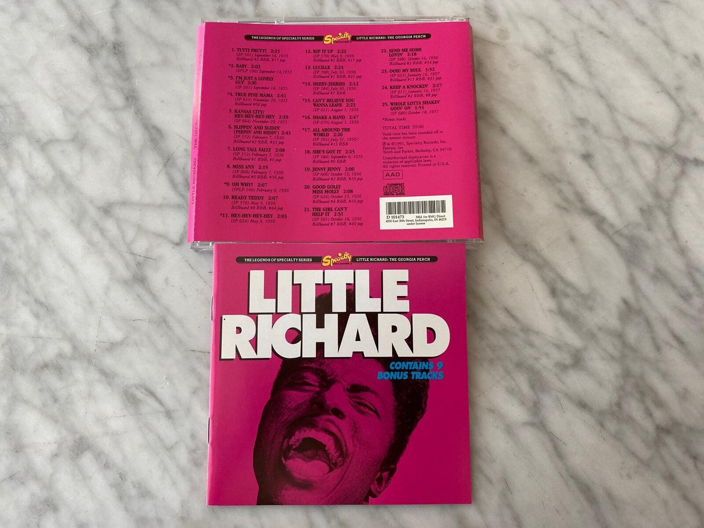 Little Richard – The Georgia Peach (1991) [ORIGINAL USA PRESS]