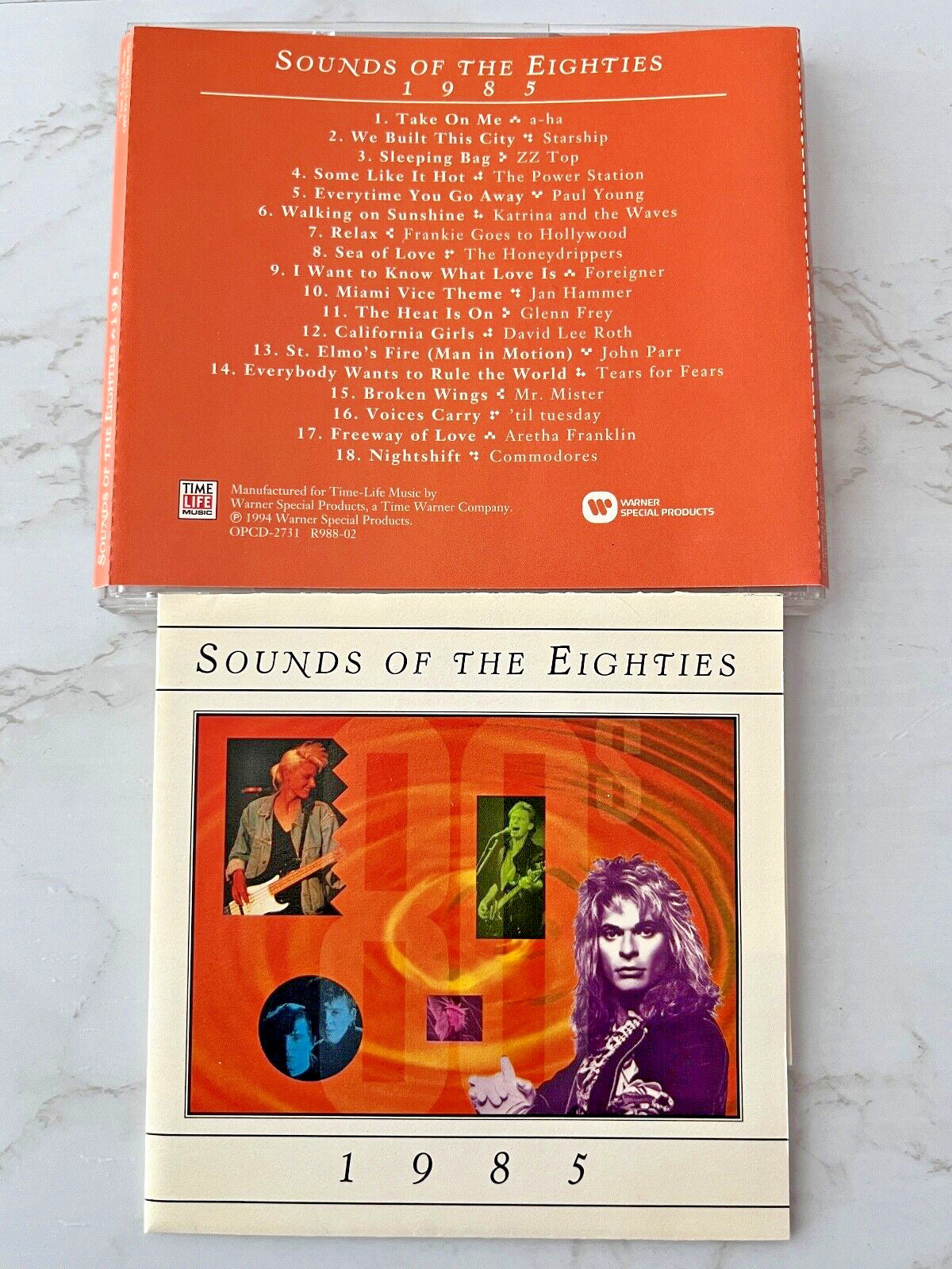 Foreigner, Tears for Fears, Various, ZZ Top, a-ha – Time Life Music Sounds Of The Eighties 1985 (1994) [ORIGINAL USA PRESS]