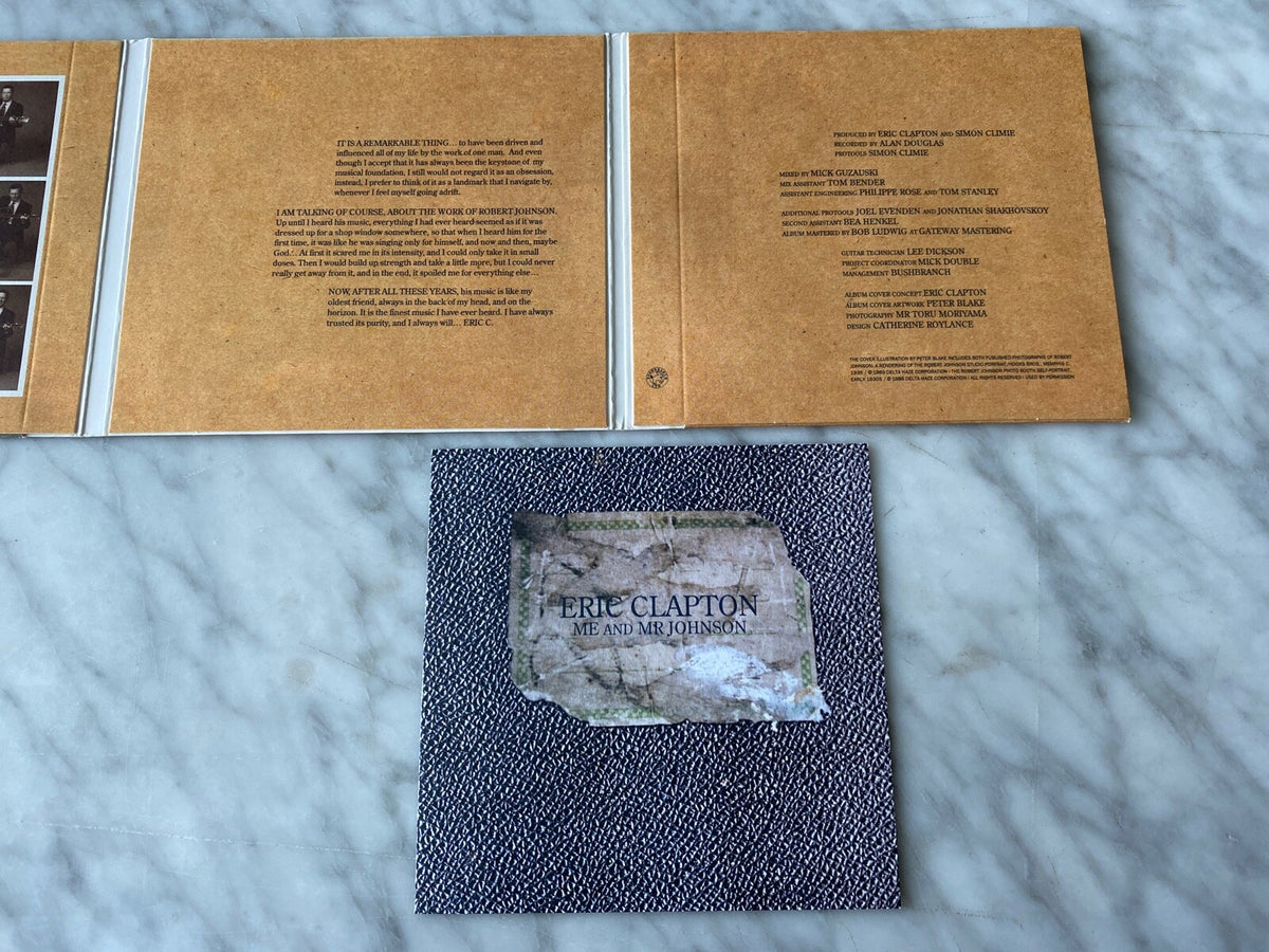 Eric Clapton, Cream – Me And Mr Johnson (Digipak) (2004) [ORIGINAL USA PRESS]