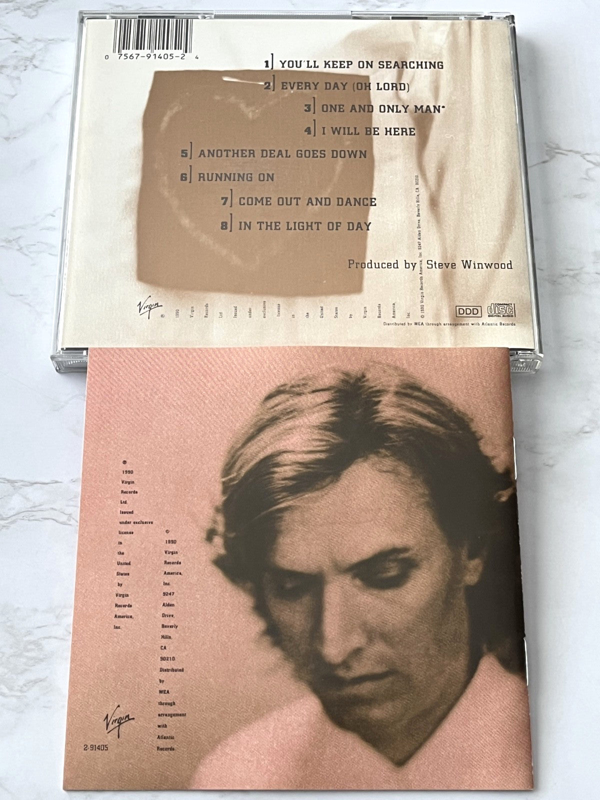 Steve Winwood – Refugees Of The Heart (1990) [ORIGINAL USA PRESS]