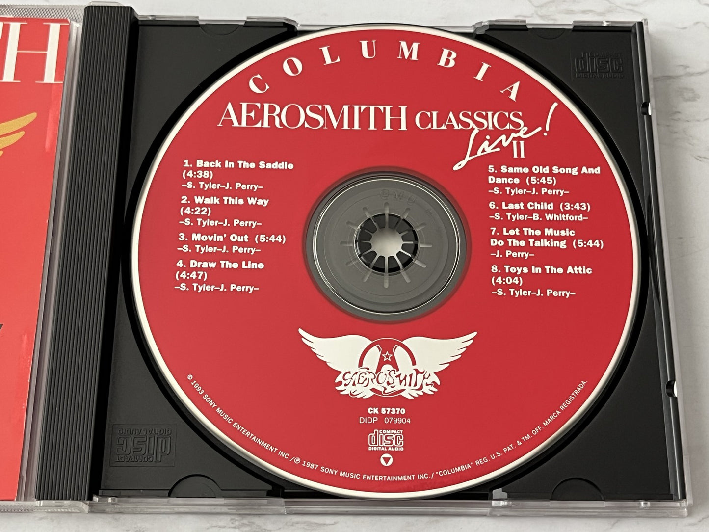 Aerosmith – Classics Live II (1987) [ORIGINAL USA PRESS]