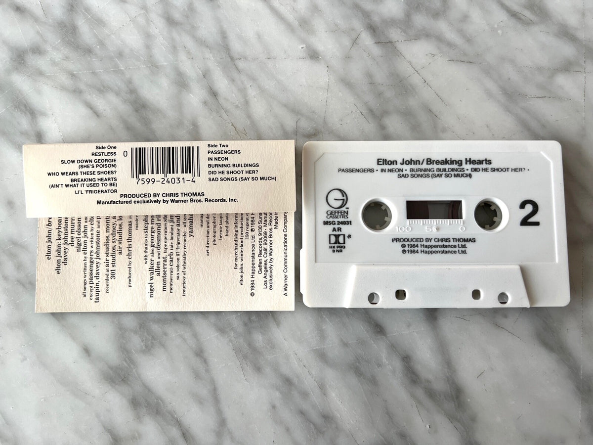 Elton John – Breaking Hearts (1984)