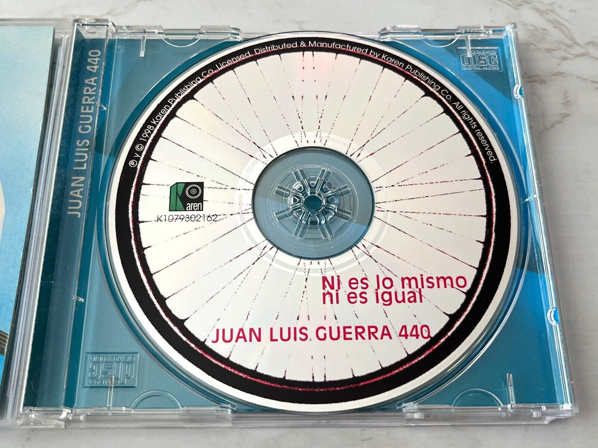 Juan Luis Guerra 440 – Ni Es Lo Mismo Ni Es Igual (1998) [ORIGINAL USA PRESS]