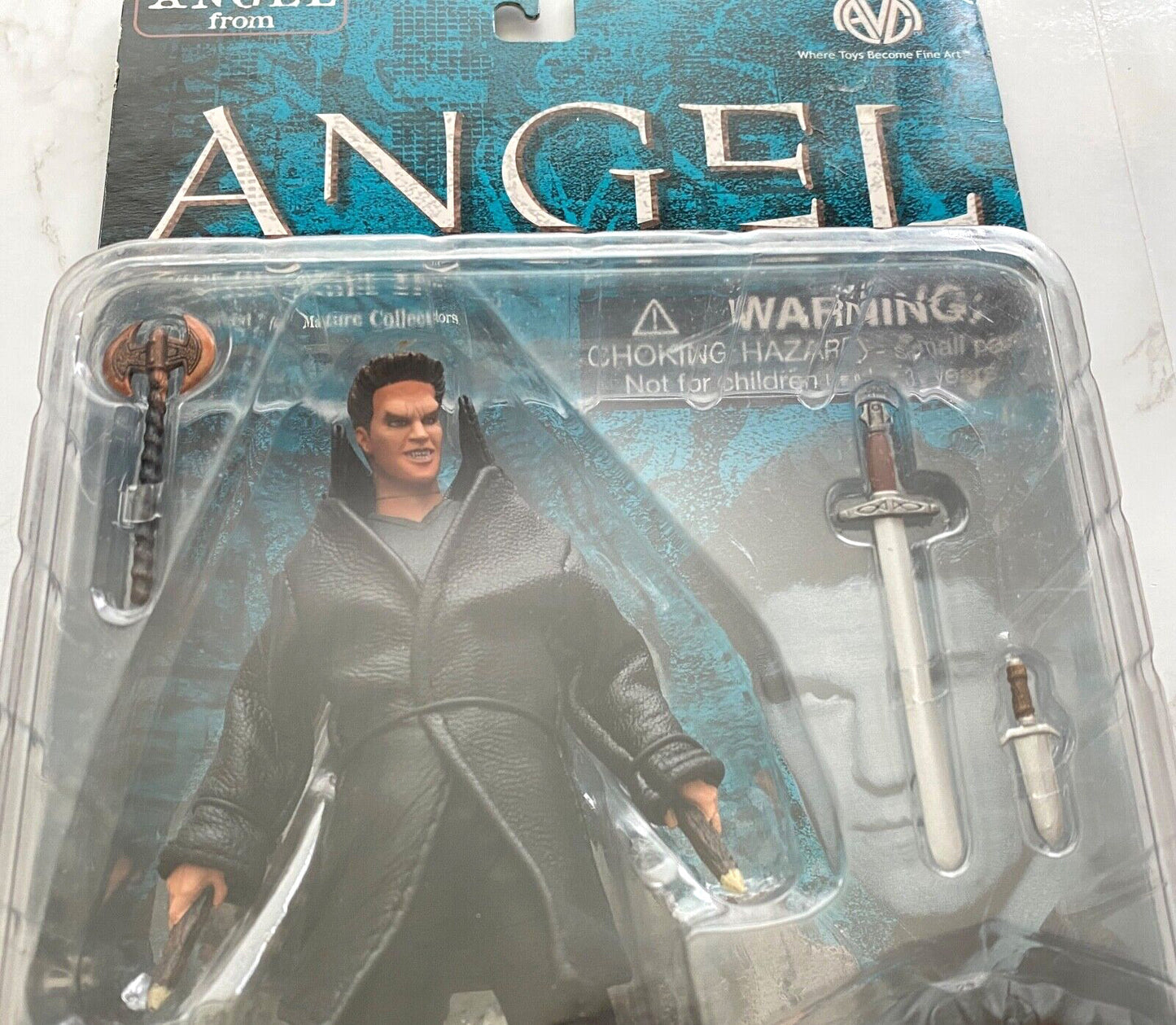 VAMPIRE ANGEL In Leather Jacket From ANGEL Figure (2001)