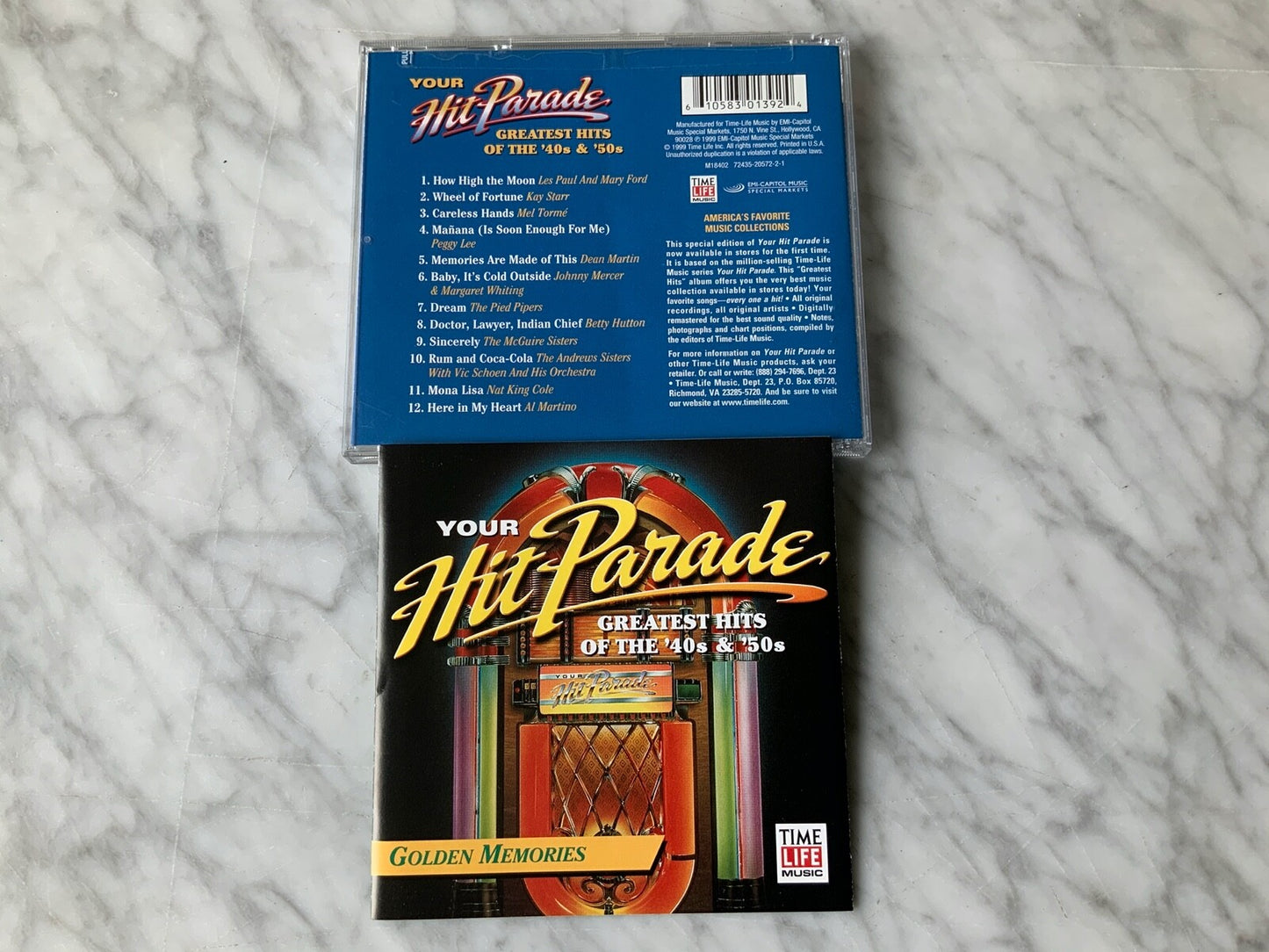 Nat King Cole, Peggy Lee – Time Life Music Your Hit Parade Golden Memories (1999)